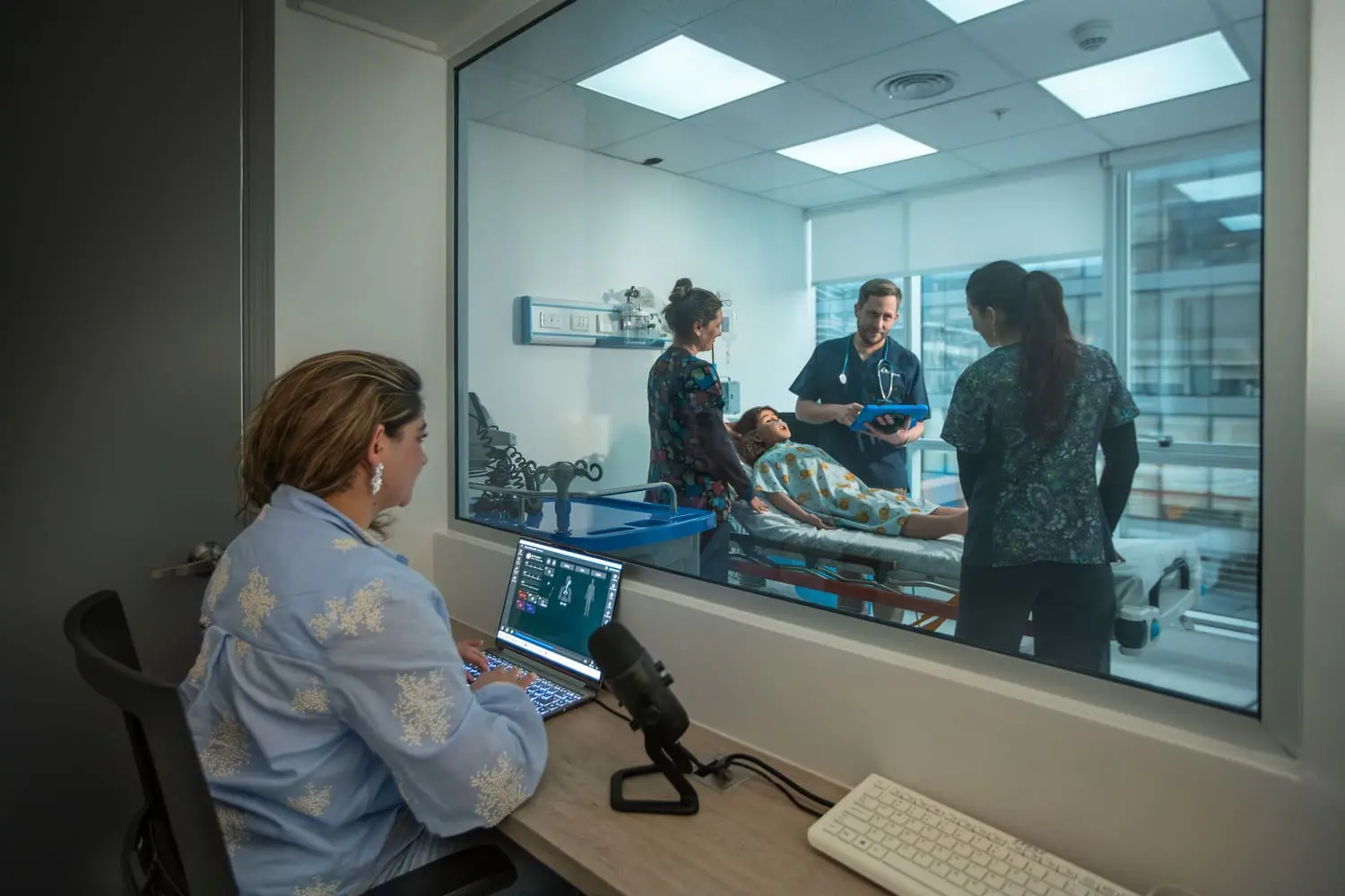 Un espacio diseñado para entrenar, evaluar y experimentar en escenarios seguros y controlados